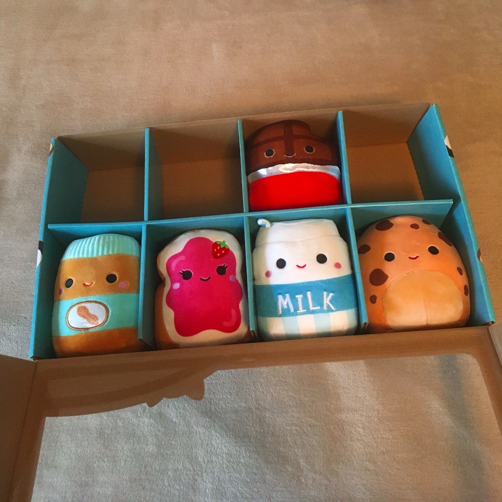 Squishmallow Lot of 5 New Part of Boxed Set 5"